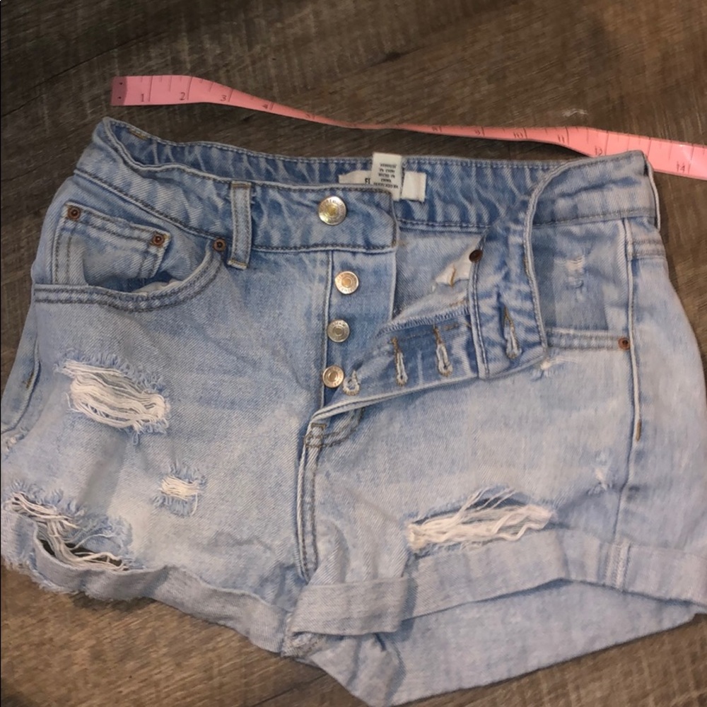 Jean shorts